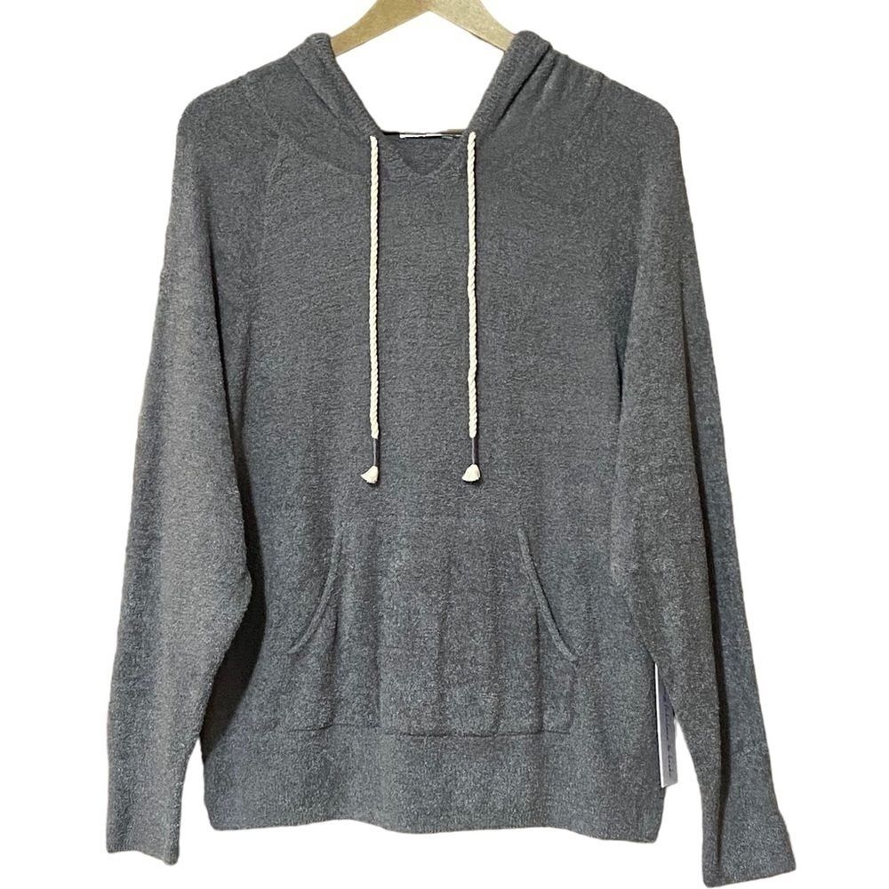 Young Fabulous & Broke Hoodie Women’s Large Gray Streetwear Athleisure NWT